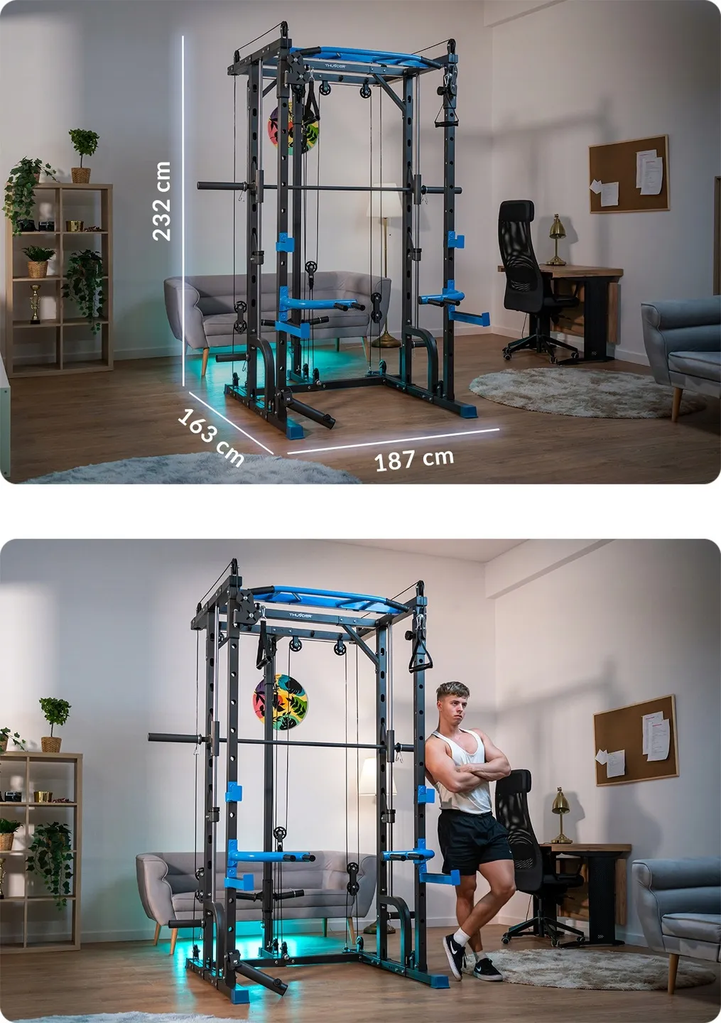 SLIDE kapu – oldalnézet