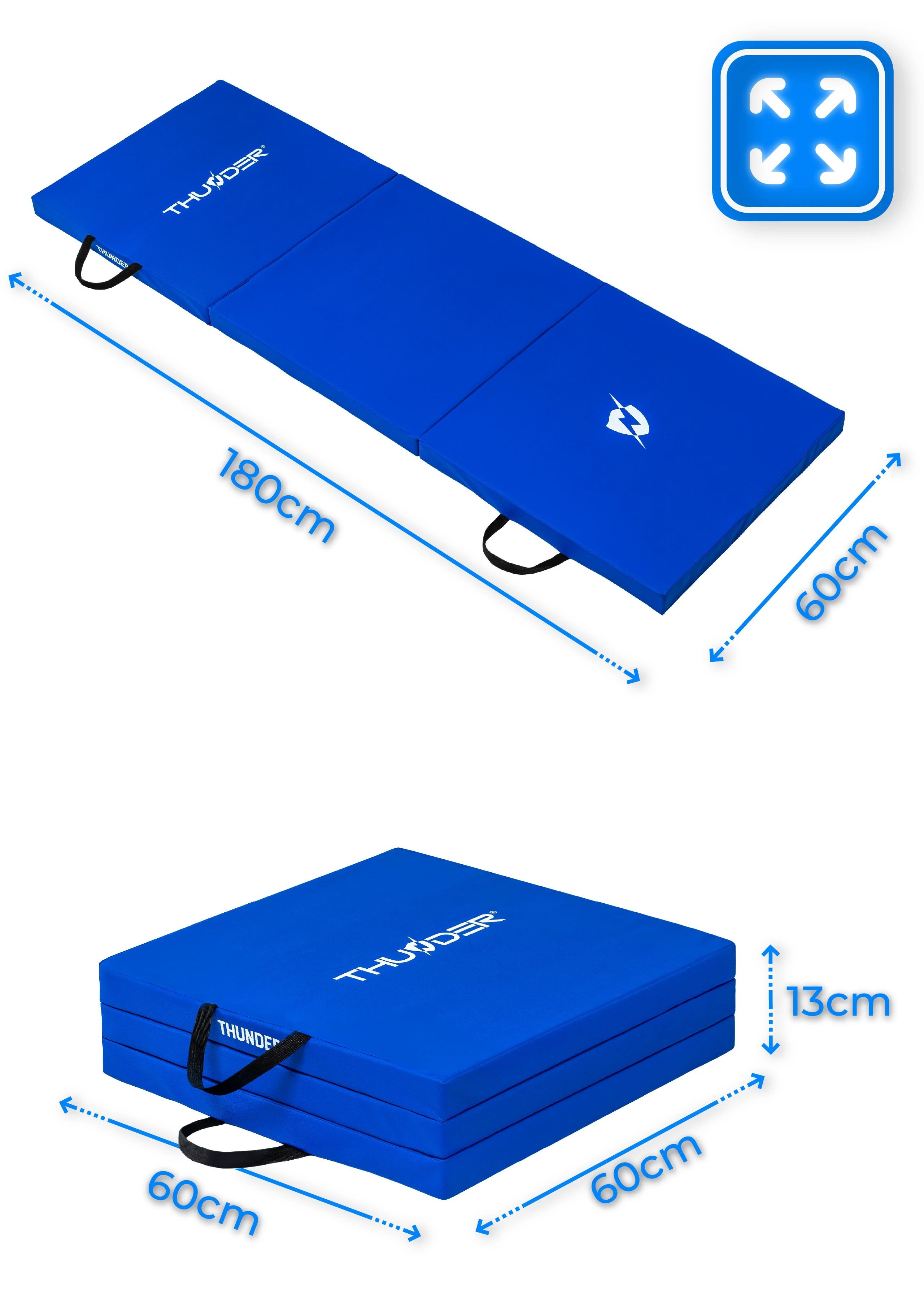 Dane techniczne materaca MG-01-BLUE