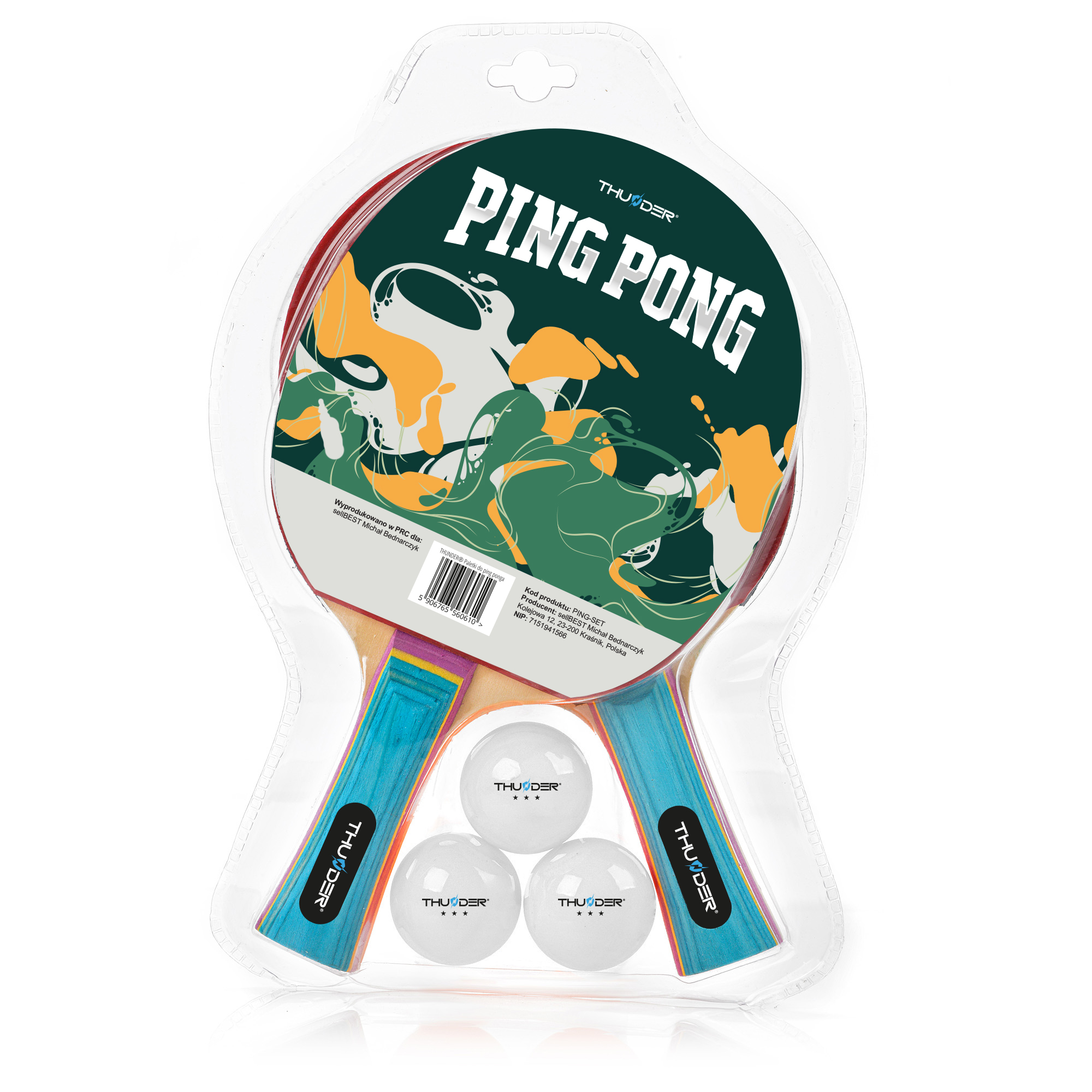 Thunder Ping Set ütők