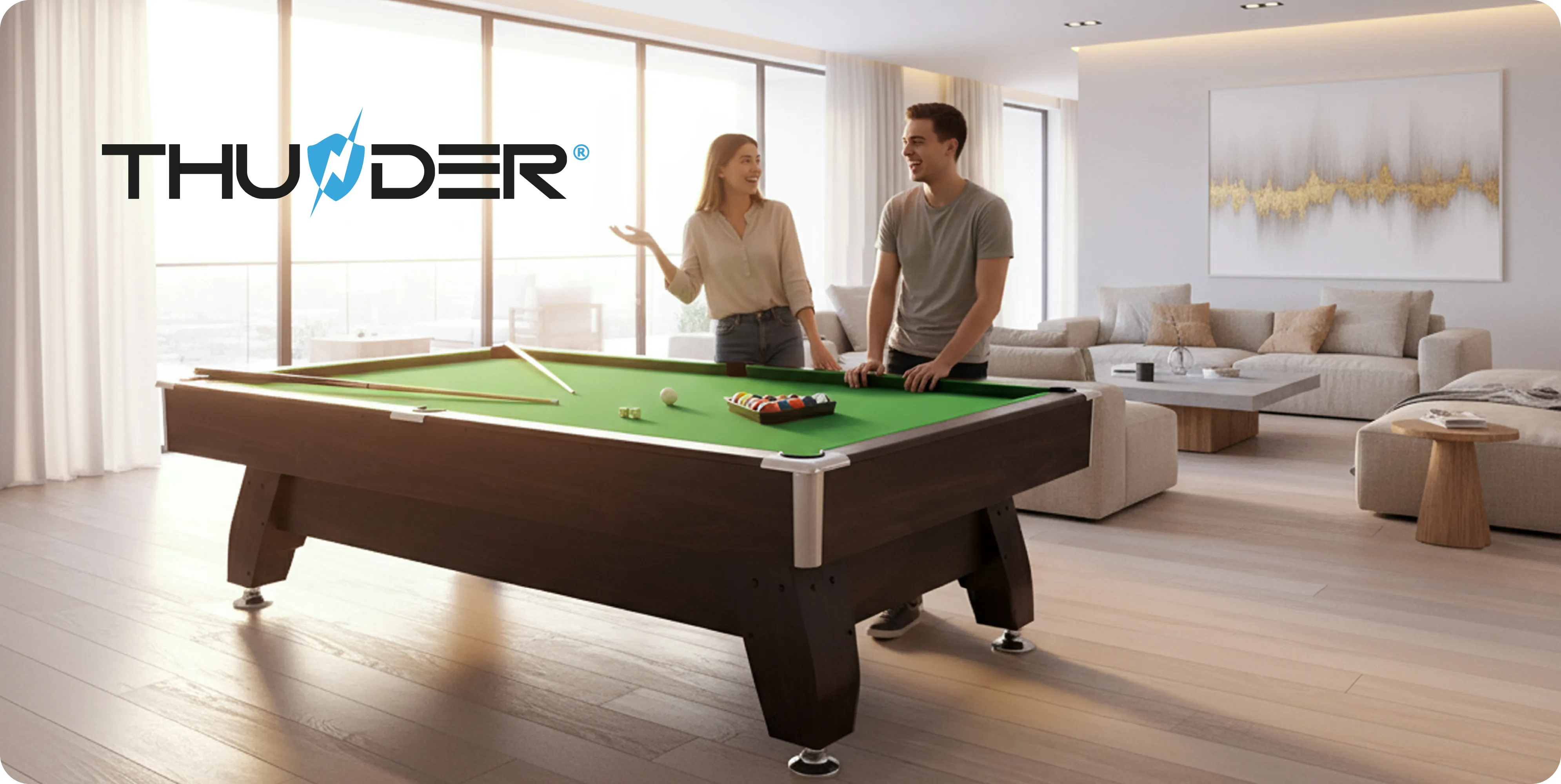 BOLD-BLACK-8FT biliárdasztal