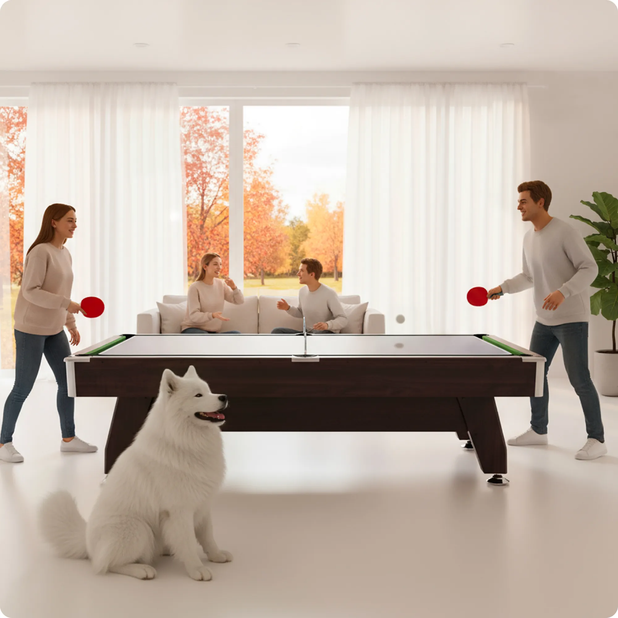 BOLD-BLACK-8FT biliárdasztal előnyei