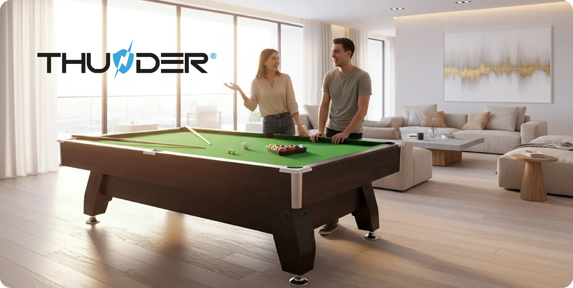 BOLD-BROWN-9FT biliárdasztal