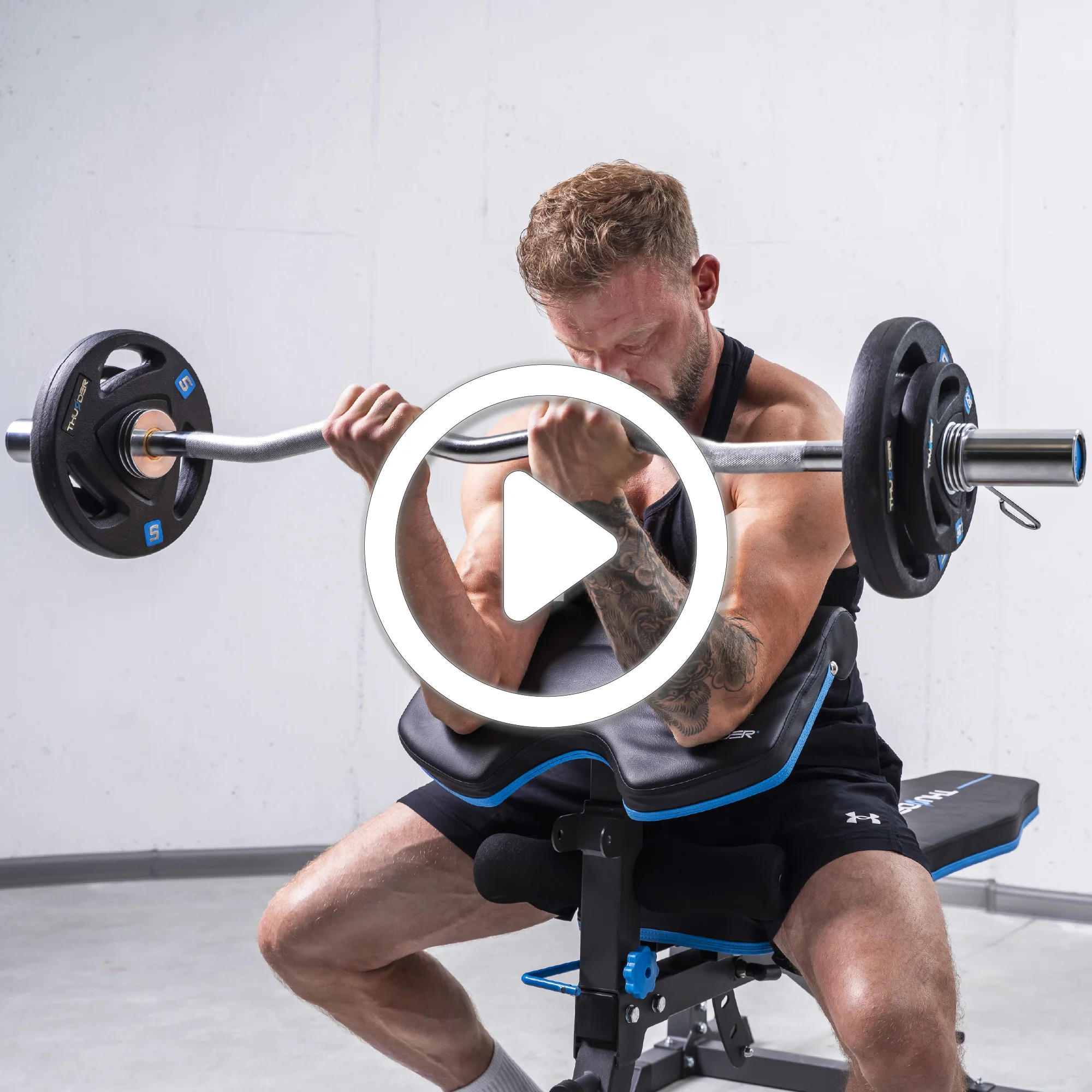 THUNDER márka súlytárcsái és súlyzórúdjai