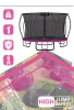 THUNDER INSIDE ULTRA 16FT (488 cm) PINK trambulin