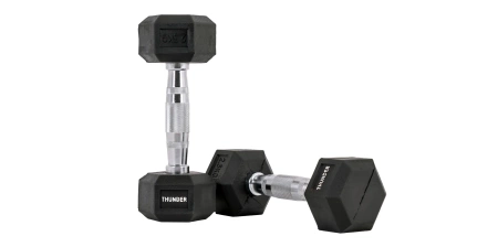 Hatszögletű kézisúlyzó 2,5 kg THUNDER