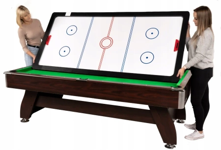 THUNDER biliárdasztal cintányérral/pingpong borítással 9FT - BOLD-BROWN
