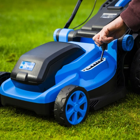 Hexwelt HW-KA-40 40cm 40V 8Ah akkumulátoros fűnyíró