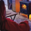 Öntöttvas fatüzelésű kályha WESTA 17 kW