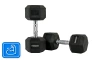 Hatszögletű kézisúlyzó 15 kg THUNDER