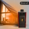 SOPHIA RED 8,1 kW pelletkályha 