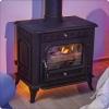 Öntöttvas fatüzelésű kályha HELIOS 10 kW