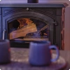 Öntöttvas fatüzelésű kályha WESTA 17 kW