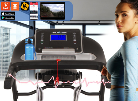 THUNDER RAPID-DS-BLACK elektromos futópad