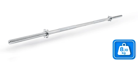 Menetes egyenes súlyzórúd 150 cm 30 mm THUNDER