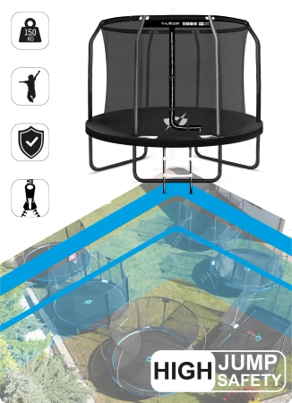 THUNDER INSIDE ELITE 8FT (244 cm) BLACK trambulin