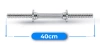 Menetes egyenes súlyzórúd 40 cm 30 mm THUNDER