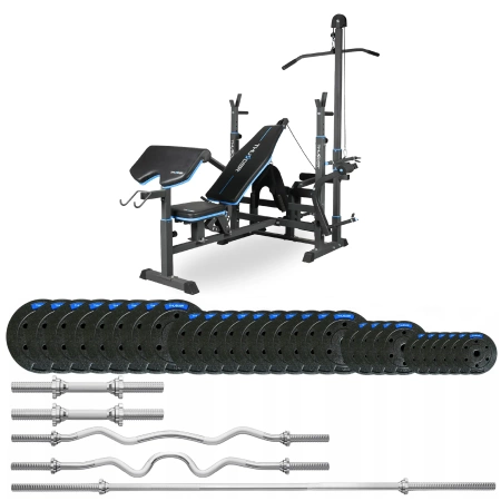 147,5 kg-os testépítő szett VIGOR-C paddal, THUNDER márka (előrendelés 17.12)