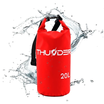 20 literes vízálló zsák piros THUNDER