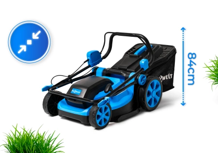 Hexwelt HW-KA-40 40cm 40V 8Ah akkumulátoros fűnyíró