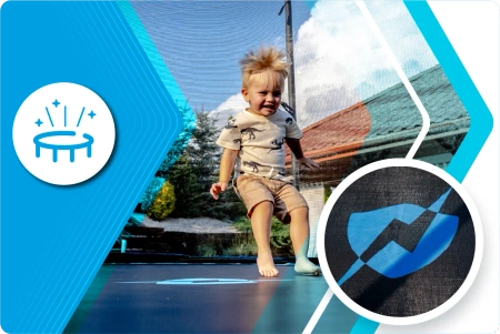 THUNDER INSIDE ULTRA 12FT (366 cm) KÉK trambulin