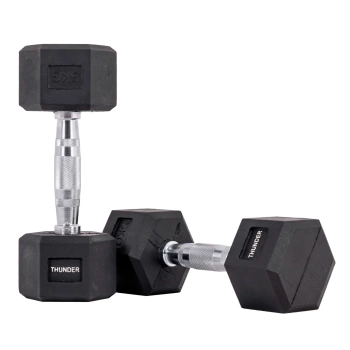 Hatszögletű kézisúlyzó 5 kg THUNDER