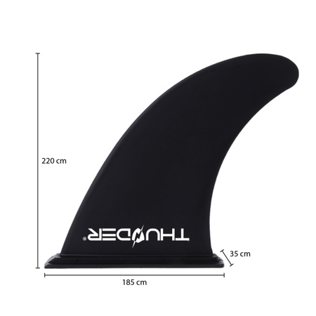 Középső uszony SUP deszkához 9" THUNDER