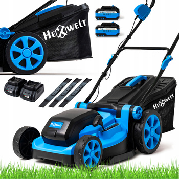 Hexwelt HW-KA-40 40cm 40V 8Ah akkumulátoros fűnyíró