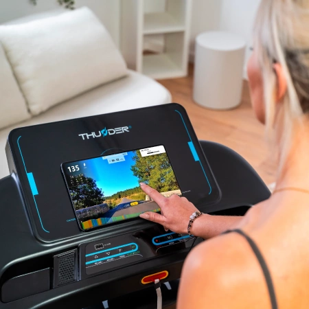 THUNDER ELITE-DS-BLACK elektromos futópad