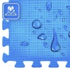 Kék-szürke puzzle edzőszőnyeg 60x60x1cm THUNDER