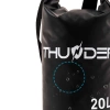 20 literes vízálló zsák fekete THUNDER