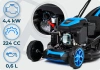 Hexwelt HW-KS-224 53cm 4,4kW önjáró benzines fűnyíró