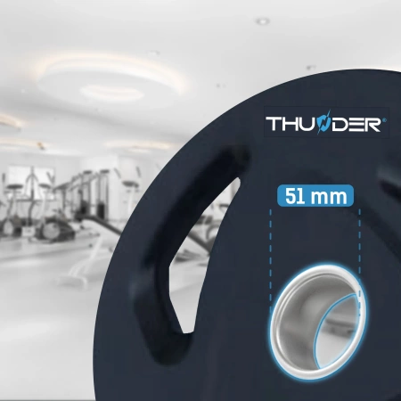 Olimpiai súlytárcsa THUNDER 2,5 kg