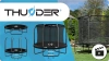 THUNDER INSIDE ELITE 8FT (244 cm) BLACK trambulin