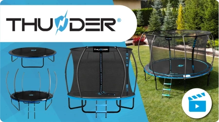THUNDER INSIDE ULTRA 10FT (305 cm) BLUE trambulin
