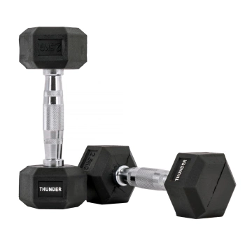 Hatszögletű kézisúlyzó 2,5 kg THUNDER