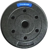 THUNDER bitumen súlyzótárcsa készlet 6x5 kg + 8x2,5 kg + 8x1,25 kg