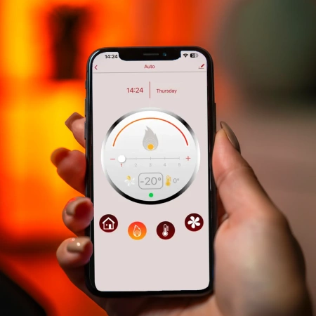 ARIA RED 12 kW pelletkályha 