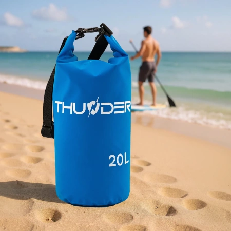 20 literes vízálló zsák kék THUNDER
