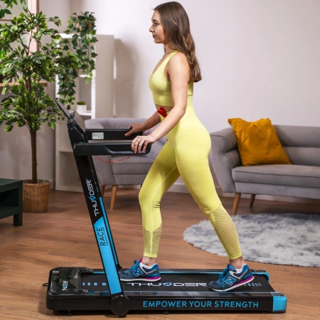 THUNDER RACE-BLACK elektromos futópad