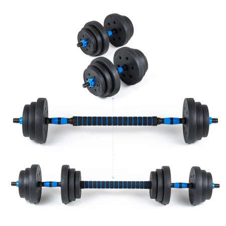 Állítható bitumenes súlyzók GYM-02 2x10 kg 