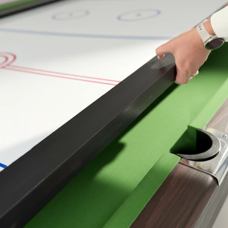 THUNDER biliárdasztal cintányérral/pingpong borítással 9FT - BOLD-BROWN