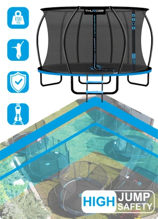 THUNDER INSIDE ULTRA 12FT (366 cm) KÉK trambulin