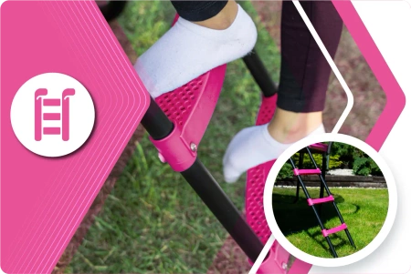 THUNDER INSIDE ULTRA 16FT (488 cm) PINK trambulin
