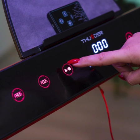 THUNDER RACE-RED elektromos futópad