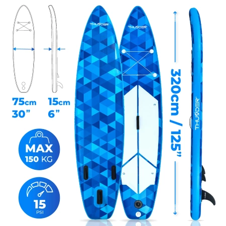 SUP deszka 320cm THUNDER NION