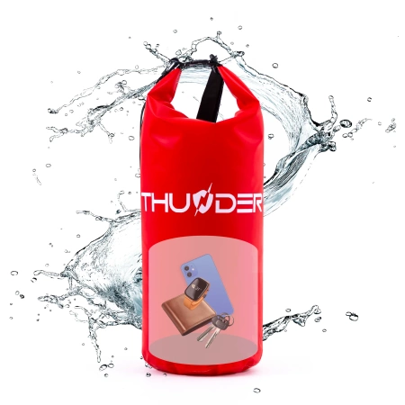 30 literes vízálló zsák piros THUNDER