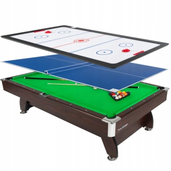 THUNDER biliárdasztal 7FT - BOLD-BROWN - cymball/ping pong borítással