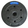 THUNDER bitumen súlyzótárcsa készlet 4x2,5 kg + 4x5 kg 