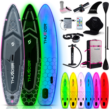 SUP deszka 320cm THUNDER MOSSA LED világítással