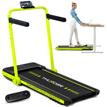 THUNDER IMPACT-LIME elektromos futópad